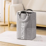 소망상점 런드리 사각 패브릭 수납함(그레이) 세탁물통 빨래통 빨래보관함 : 생활용품추천 소망상점