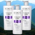 케라시스 영양 린스 산뜻한 린스 무실리콘 린스 볼륨 클리닉 단백질 컨디셔너 3개 600ml : 인스라이딩