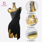 원 삼바 의류 라인 자이브 스포츠댄스 라틴 무도회 한 룸바 댄스복 편 : 지포스샵