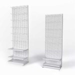 타공판 스탠드 진열대 보드 타공 철제 파티션 걸이대 거치대 소품걸이 판넬 매대 선반 수납 : 거상브릿지