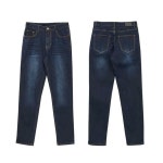 빅사이즈 남성 청바지 1P 캐주얼 스판 진청 데일리 데님 기본 남자 : 알뜰 추천 창고