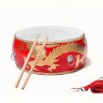난타공연 북 난타북 국악사 국악기 난타 악기 8인치+북채+스트랩 : 황금직구마켓