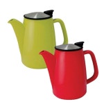 세라믹 티포트 주전자 888ml 주방용품 벨 티팟 커피 메이커 차 레드 : 알람에이피