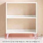 킵더업원 2단 2칸 바퀴형 책장 H6387 수납책장 : 킵더업원