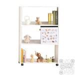 킵더업원 3단 3칸 바퀴형 책장 H6388 이동식책장 서류장 이동식수납장 : 킵더업원