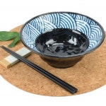 한식 면요리전용 파도문양 멜라민 가벼운삿갓그릇 : 오꾸테크