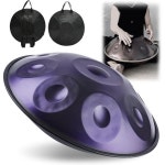 7907570 노래방 리듬악기 업소용 탬버린 가정용 대상 성인용 432HZ 라단조 9/10/12 음색 56cm 스틸 타악기 부속품 탬버린백 드럼 스틱... 