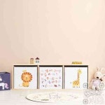 킵더업원 1단 3칸 삼나무 낮은책장 H6321 수납가구 거실책장 : 킵더업원