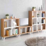 킵더업원 거실 책장 D 세트 H6213 거실책장인테리어 : 킵더업원