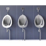 벽걸이소변기 공공장소 남자 간이 화장실 펜션 현장 카페 식당 스텐 2 : 민삼