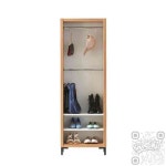킵더업원 키큰 다용도 수납장 H6730 옷걸이장 공간활용수납장 드레스룸장 : 킵더업원
