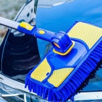 세차 밀대 브러시 걸레 차량 세정용 연장 스틱형 A타입 : 리은온