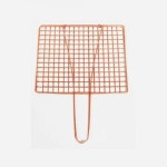 화로대 김 구이 석쇠 숯불 구이 석쇠 캠핑용 편리한 야외용 내구성 : 더굿즈스토어