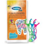 Dentek Complete CLEAN 클린 Dental Floss Sticks 18518 Fun Flossers 40 244843 : 트립앤홈