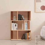 킵더업원 고무나무 3단 우측형 책장 H6881 인테리어책장 : 킵더업원