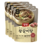 양반 수라 왕갈비탕 460G 4개 : 우리홈창고마트