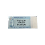 의료용 멸균 파우치 기구 소독 위생 포장 병원 네일샵 멸균봉투 57x130mm 200매 : 해성덴탈