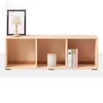 생활방 H6351 1단 3칸 나무 낮은책장 책꽂이장 소품장 : 생활방2