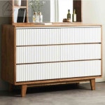 생활방 G4140 원목 3단 서랍장 1200 거실수납장 보조서랍장 : 생활방2