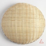 별추샤인 대나무 소쿠리 42cm 상추그릇 대나무바구니 싸리채반 야채물빼기 야채탈수기 : 노을마루