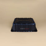 23197 사각 실링용기 1박스(600개) / 검정 : 대성산업