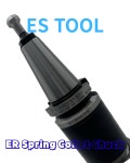 ES TOOL ER 스프링 콜렛 척 BT40-ER20-100 : 은성인터내셔널