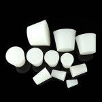 가스배관마개 고체 실리콘 스토퍼 원추형 고무 콘센트 전기 산화 파우더 코팅 커버 고온 씰링 1Pc 13x8x17mm : 메가세일몰