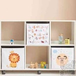 킵더업원 2단 6칸 바퀴형 심플책장 H6314 책장수납함 : 킵더업원