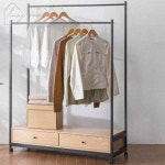 생활방 G8119 스틸 2단 1200 행거 수납장행거 : 생활방2