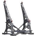 7933300 취미 블록 만들기 놀이 블럭 빌딩 세트 407개 MOC-10219 밀레니엄 팔콘 나노 마이크로 블록용 수직 거치대 미니 건설 교육완구 선물... 