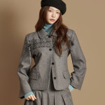 [딘트] J2940 프릴 울 자켓 : 딘트