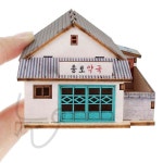 늘ways 프라모델 미니 그때 그시절 종로약국 YM596 목재모형 나무퍼즐 : alwayssmf