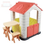 에듀플레이하우스2 코랄 책상의자세트 아기하우스 유아놀이방 어린이텐트 : 아이템 종합몰