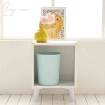 생활방 H6413 다리형 오픈 협탁 화이트콘솔 화이트침대협탁 : 생활방2