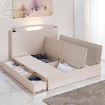 생활방 H8221 1단 수납 LED 침대 K 서랍장침대 : 생활방2