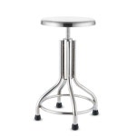 원형 실험실 스툴 특후A 승강 진료 스텐 의자 201 라운드 나선형 : 베나스토어