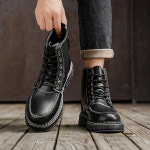 스티치 라인 빅사이즈 2컬러 남성 워커 ZG-H0099 : 짝꿍닷컴