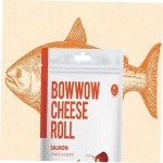 진정2호 강아지간식 애견영양간식 바우와우 연어롤200g : 온지니랑 추천샵