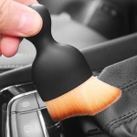 [2개묶음] 디테일링 먼지 제거 미니 세차솔 10cm 세차 브러쉬 실내브러시 자동차내부브러시 : RCDG