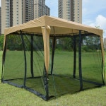 원터치 타프쉘 그늘막 야외 텐트 돔 대형 모기장 메쉬 방수 : 트렌디포터코리아