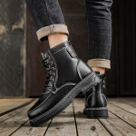 스티치 라인 빅사이즈 2컬러 남성 워커 ZG-H0099 : 짝꿍닷컴