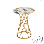 LU 세라믹 원형 테이블 600 매장테이블 까페탁자 : 럭키인터내셔널