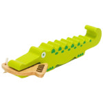 귀여운 악어 기로 긁는악기 아기 원목 악기장난감 멜로디 어린이 : 파트너JEN