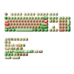 레트로 키캡 감성포인트 1PC138PCS 키 세트 Keycaps MOG 높이 수박 테마 기계식 키보드 귀여운 PC 게임 액세서리 소녀 선물 : 다코다구매대행