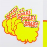 더가 쇼카드 구름모양 5p 특별프로모션안내 마트쇼카드 : 더불어가게