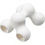 아카이시 지압점 스타일 견인점 베개 흰색 : 효아상사