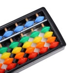 13선 M11095 두뇌 발달 교육용 미니 주판 컬러 주산 주판 암산 : 아크로프레임