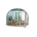 투명 돔 하우스 버블하우스 주택 이글루 이동 방갈로 : 류진종합유통