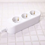 전기 접지 3구 연결선 멀티텝 멀티탭 연장선 콘센트 4.5M : 고래동산