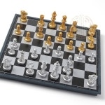 골드 실버 보드 게임 세트 32x32cm 빠른배송 교육 퀸 게임판 재료 체스세트 : 스피드딜마켓